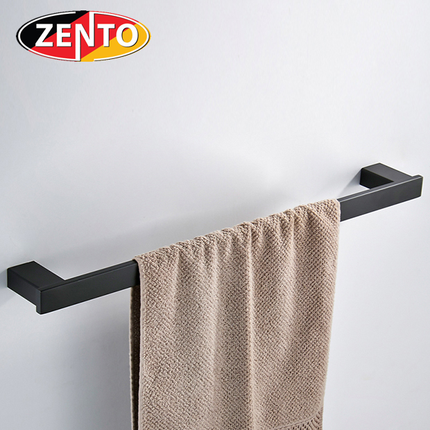 Giá treo khăn đơn inox304 Black series Zento HC6808